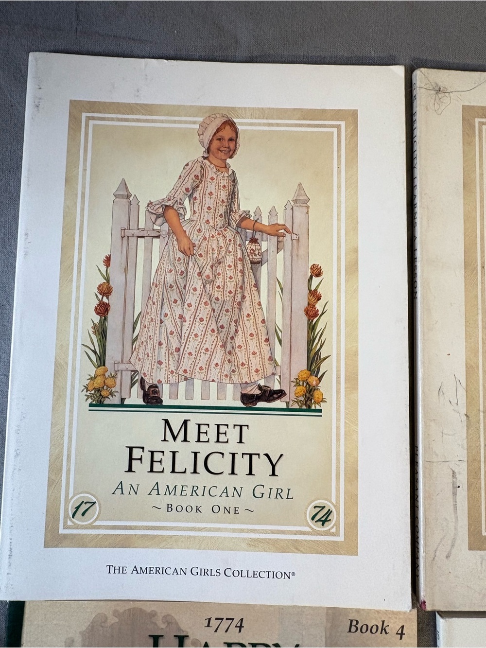 American Girl Felicity Book Set - Cream, Beige, Red, Brown - Picture 3 of 6